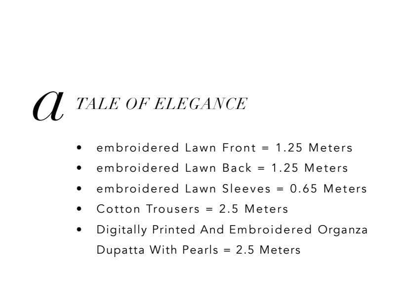 Manara Luxury Lawn 2021/D 01/A Tale of Elegance