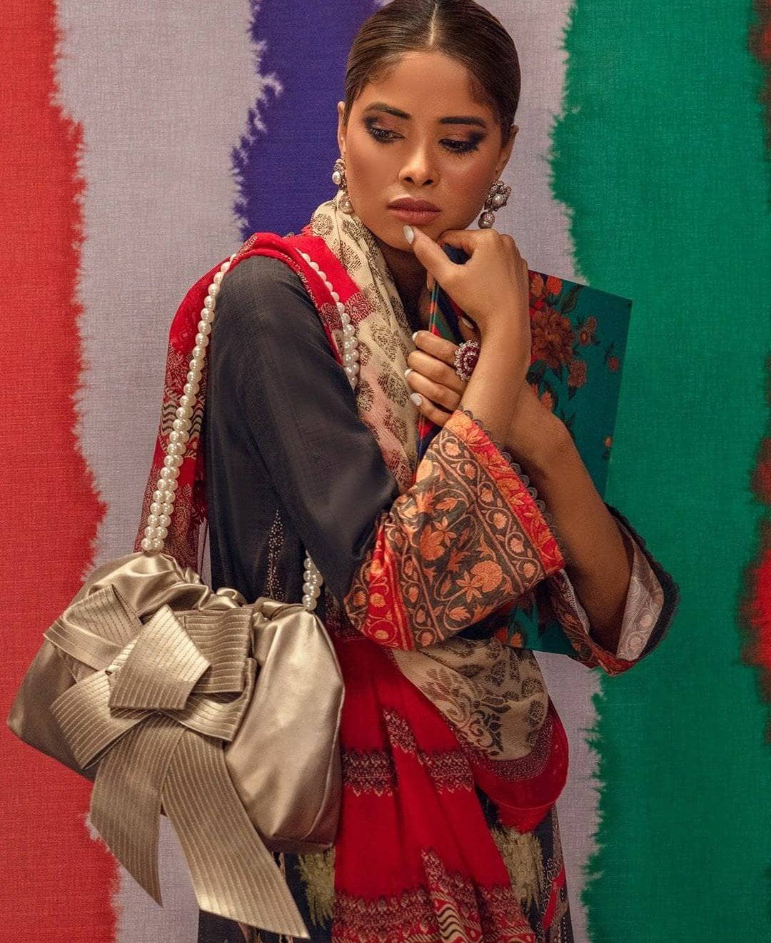 Sana Safinaz Mahay Lawn 2021/3 Pc/1A