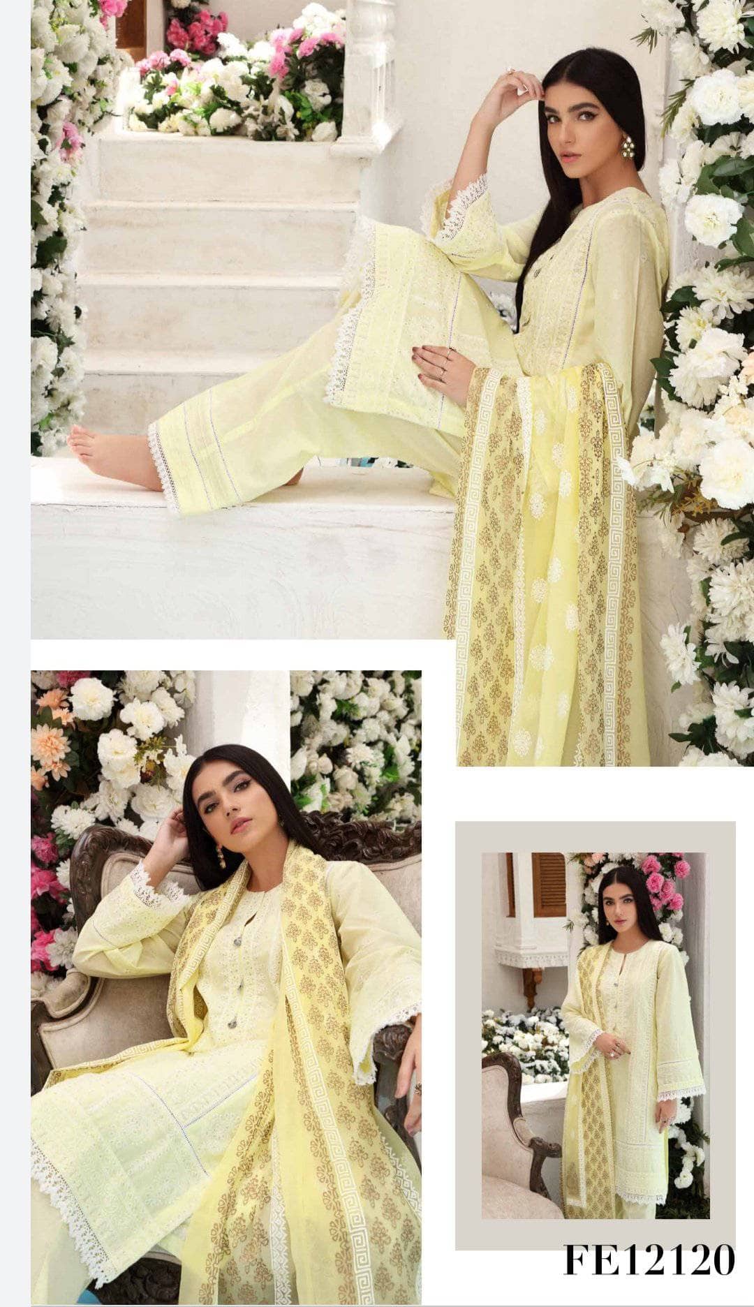 Gul Ahmed Limited Edition Festive Issue/FE12120