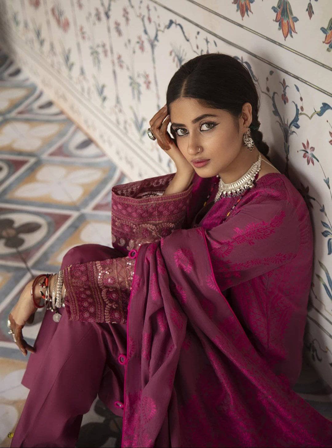 Cross Stitch Rimjhim Eid Lawn/ALIF LAILAH A