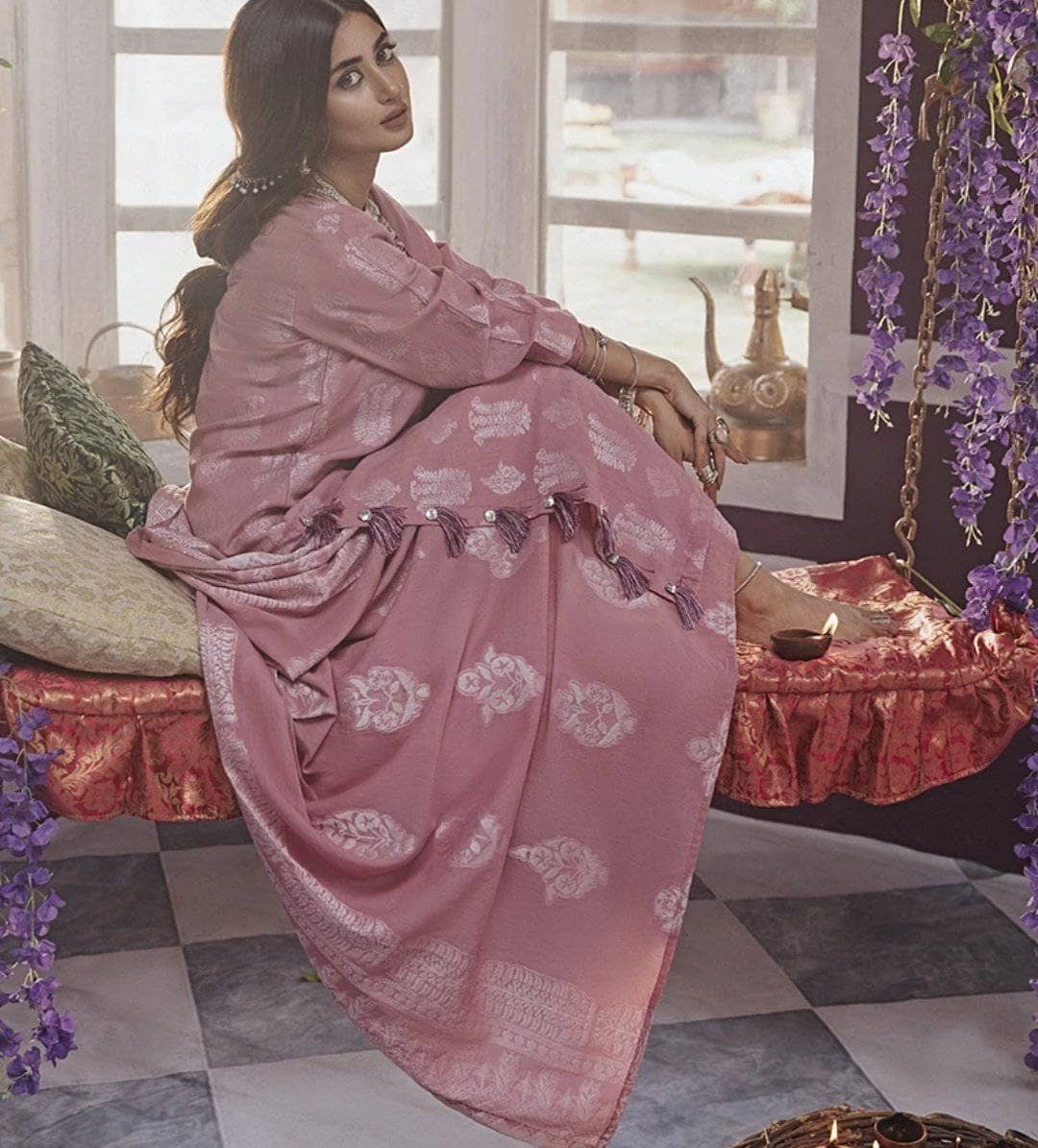 Cross Stitch Rimjhim Eid Lawn/MAAH ROO B