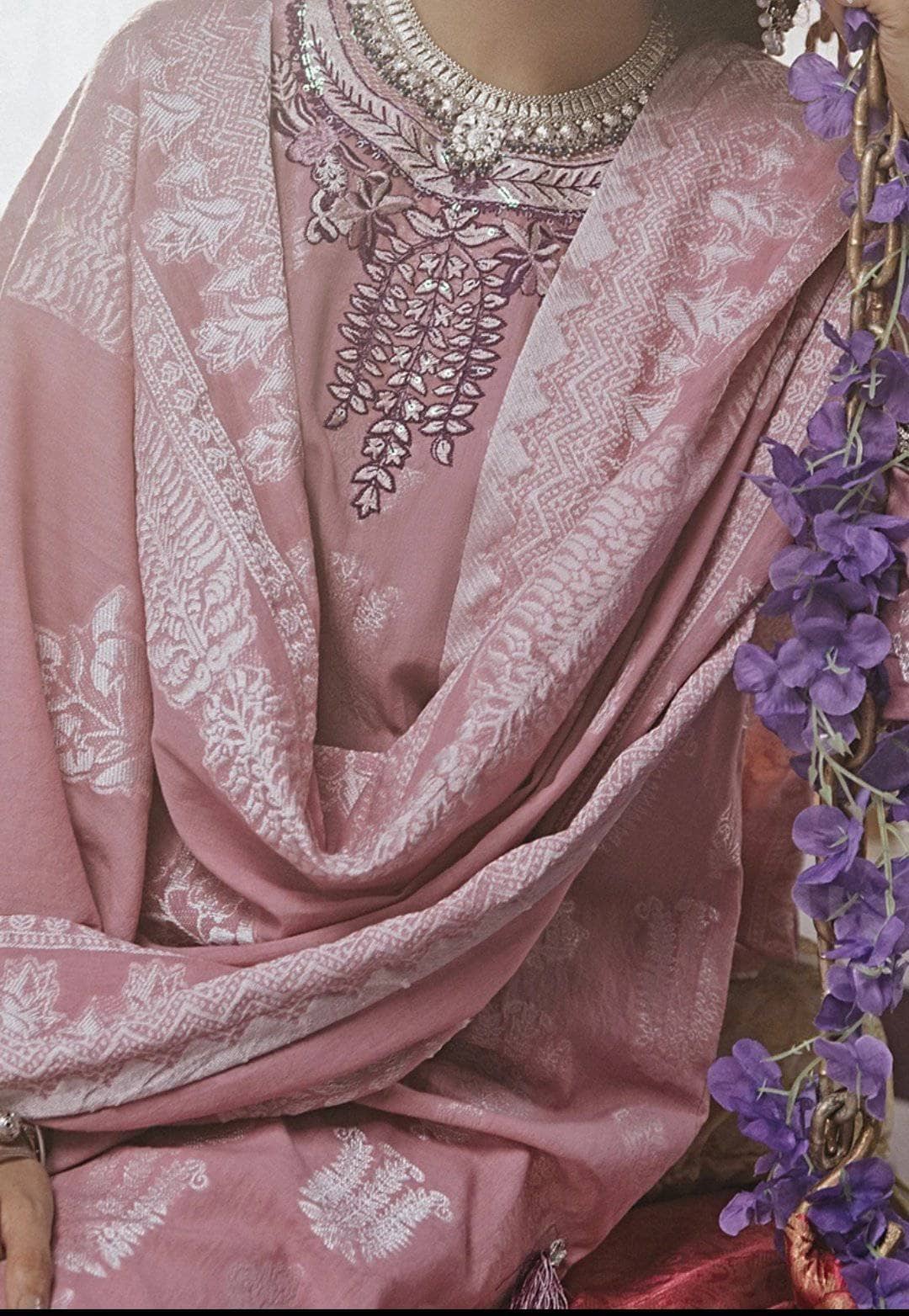 Cross Stitch Rimjhim Eid Lawn/MAAH ROO B