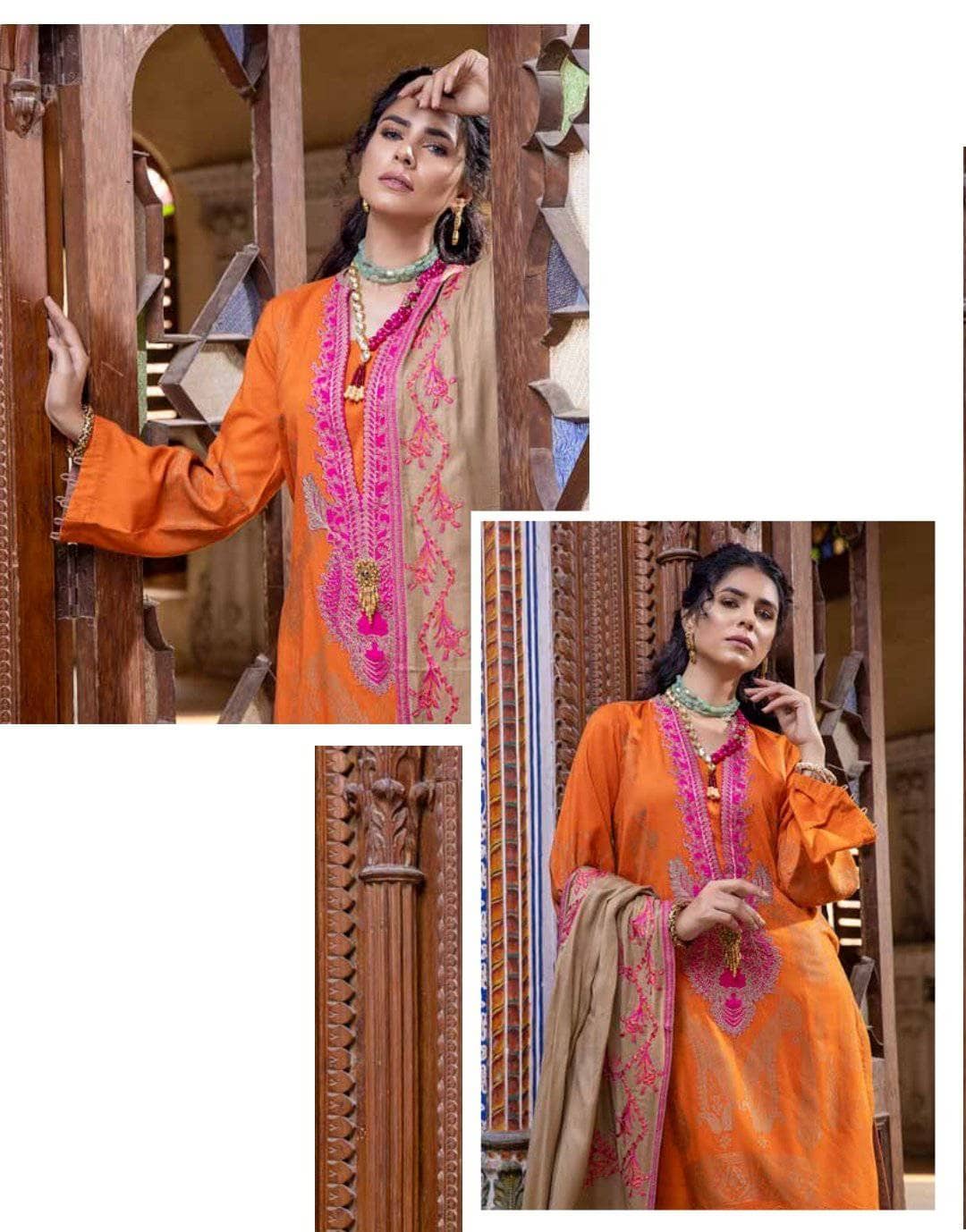 img_charizma_signature_leather_jacquard_woolen_shawl_awwal_boutique