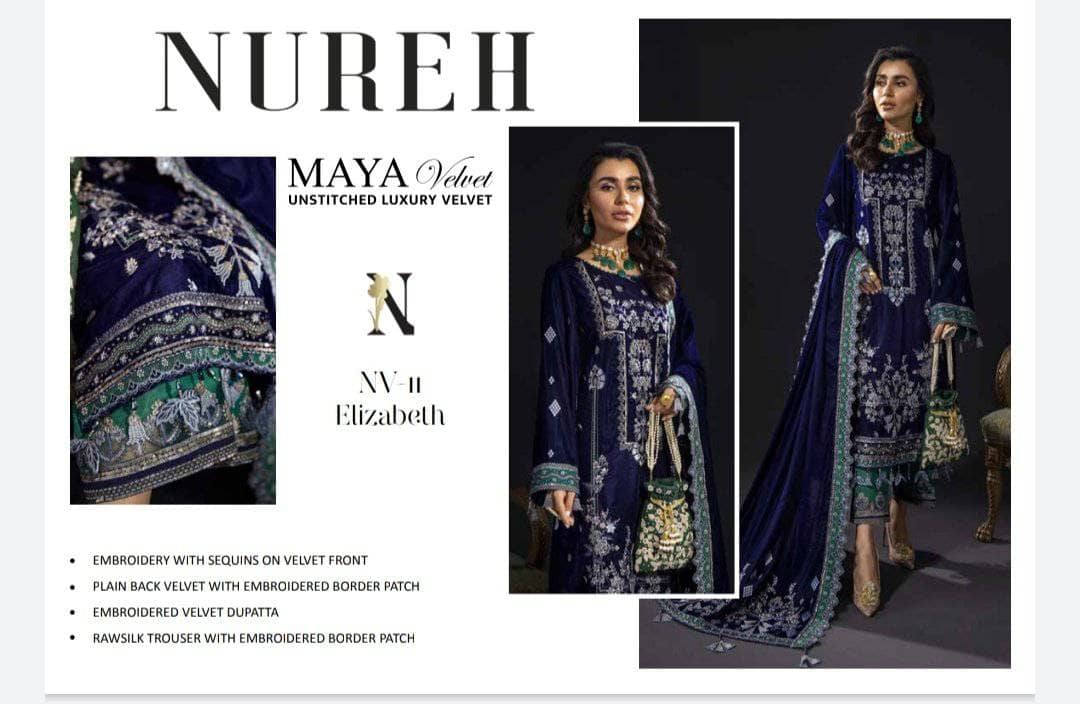 Restocked/Nureh Maya Velvet/NV 10