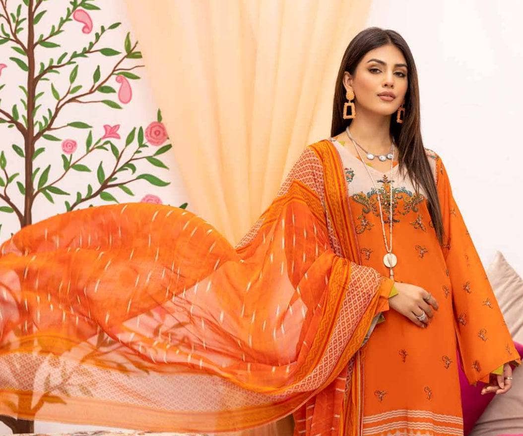 Charizma C Prints/Vol 4/Printed Lawn