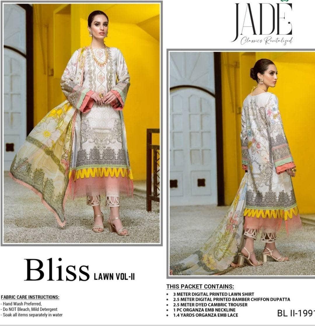 Restocked/Jade Bliss Lawn Vol 2