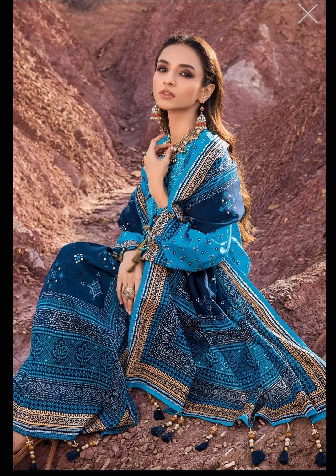 Gul Ahmed Chunari Lawn 22