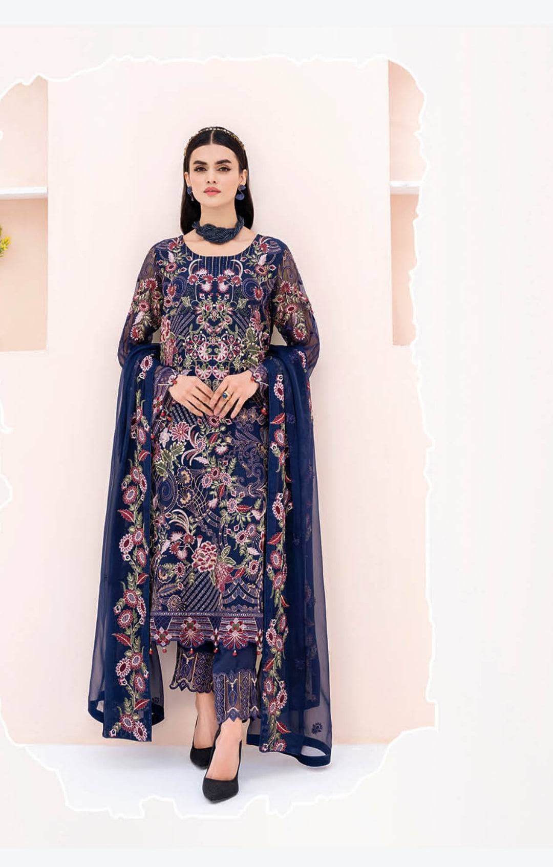 img_ramsha_chevron_chiffon_awwal_boutique