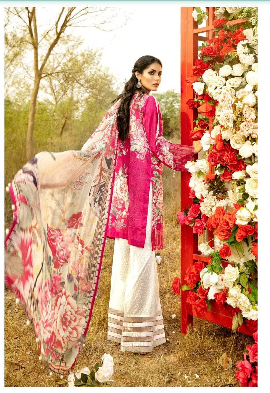 Adans Libas La Rose Lawn Pakistani Suits Adans Libas La Rose/Azalea
