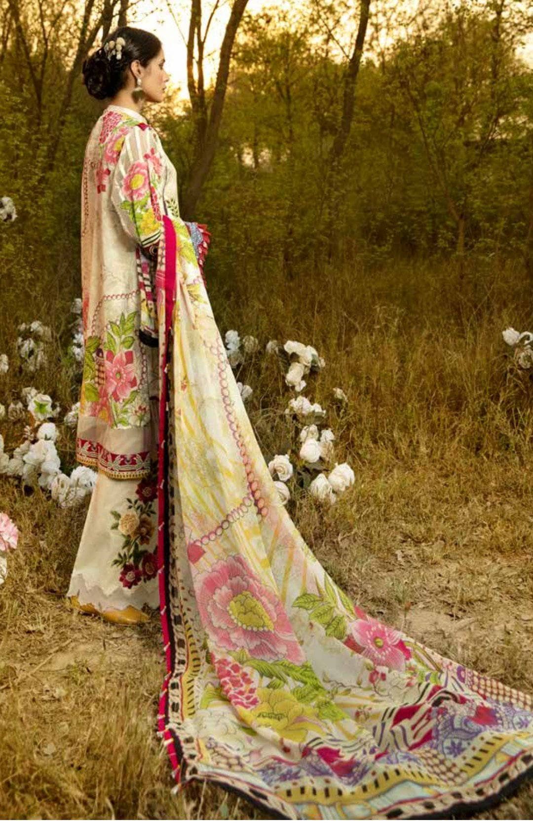 Adans Libas La Rose Lawn Pakistani Suits Adans Libas La Rose/Begonia