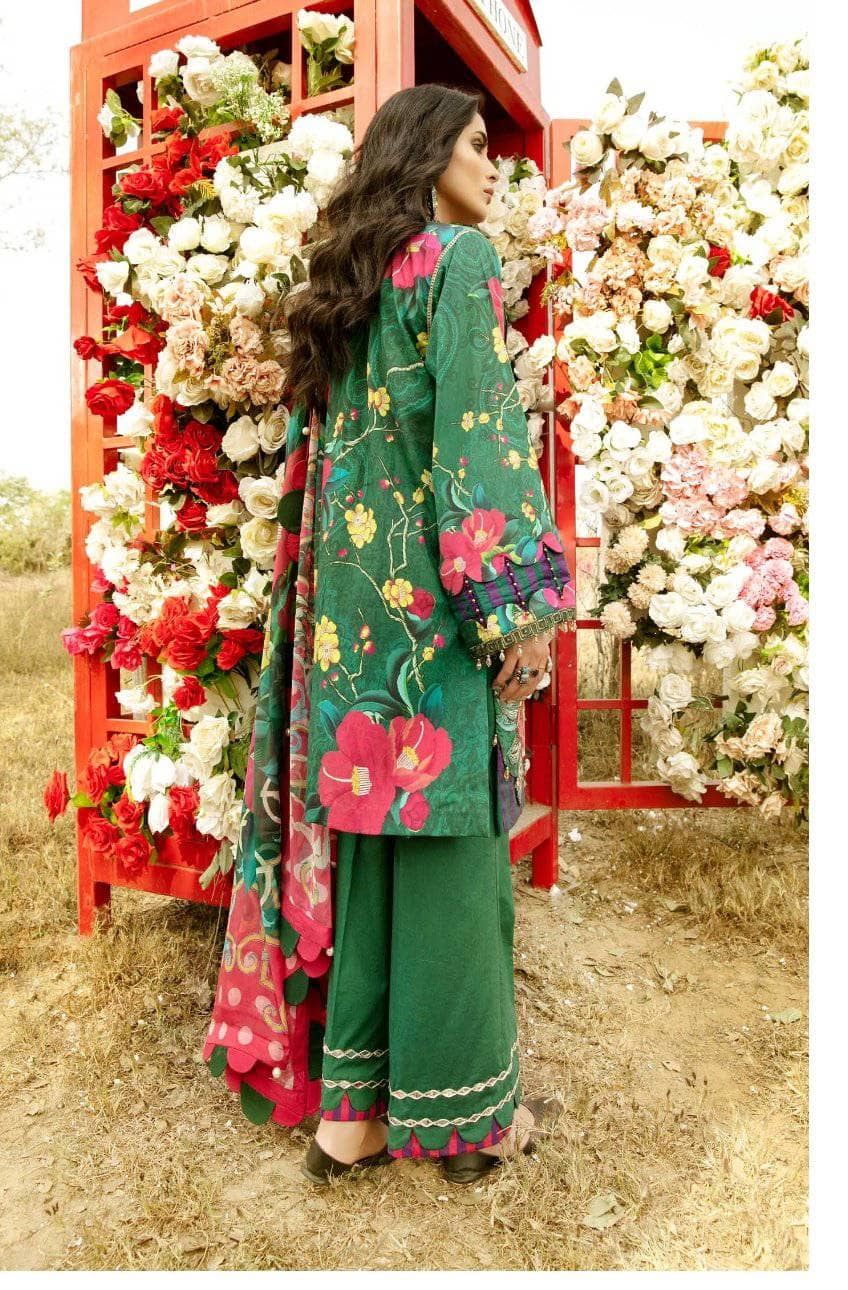 Adans Libas La Rose Lawn Pakistani Suits Adans Libas La Rose/Iris