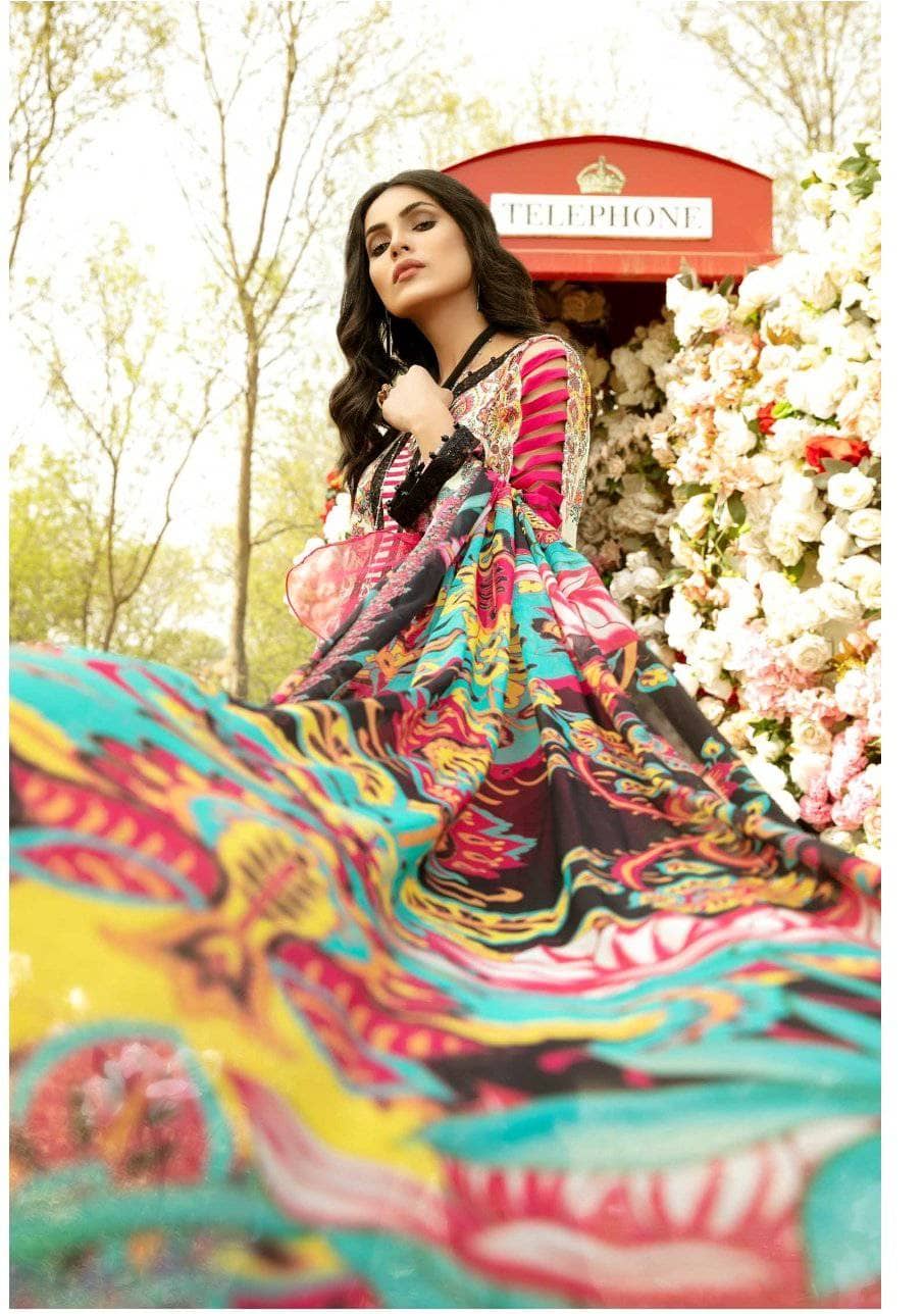 Adans Libas La Rose Lawn Pakistani Suits Adans Libas La Rose/LEILANI