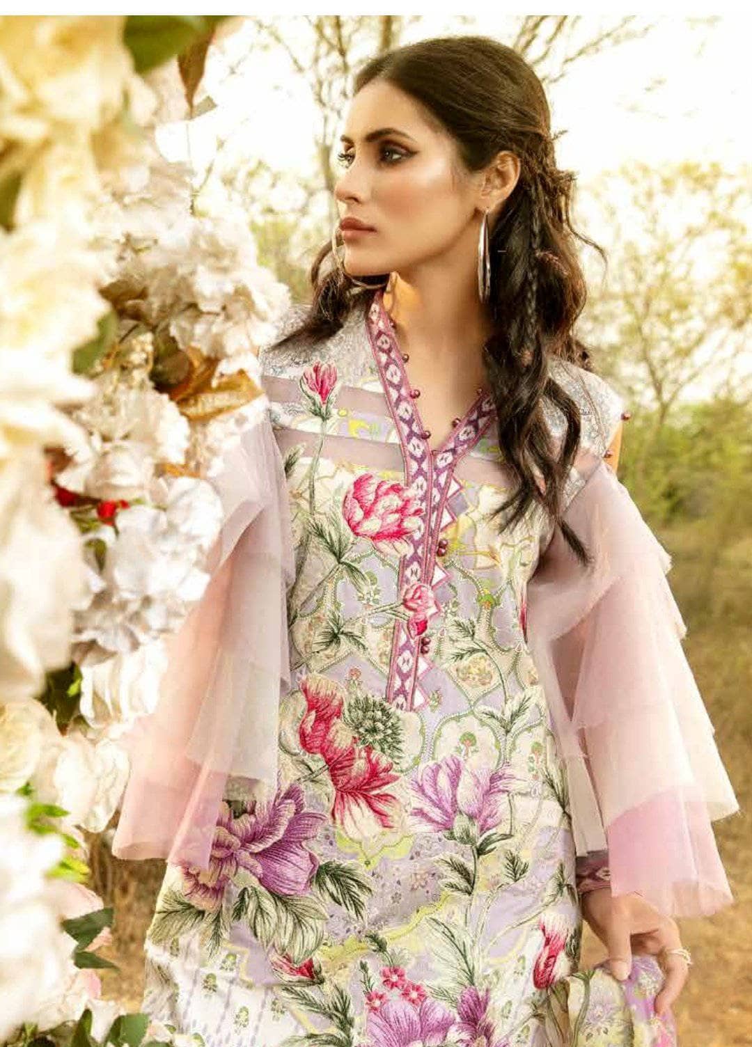 Adans Libas La Rose Lawn Pakistani Suits Adans Libas La Rose/Primrose