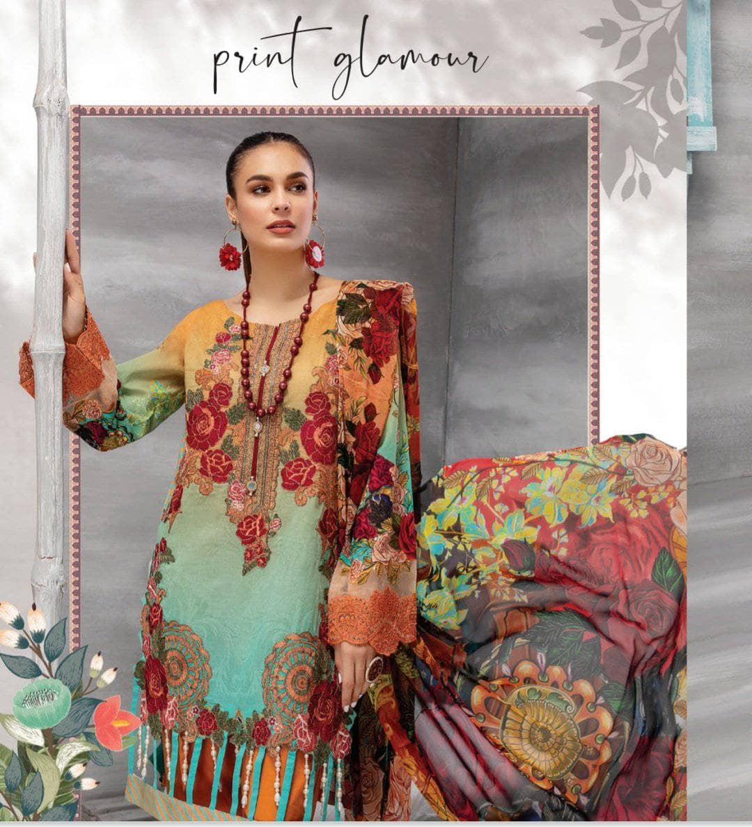 Adans Libas Azure/Print Glamour