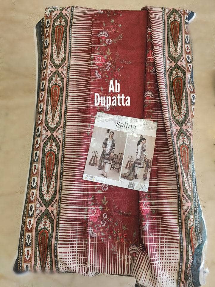 Salina Printed Lawn By Regalia/Vol 3