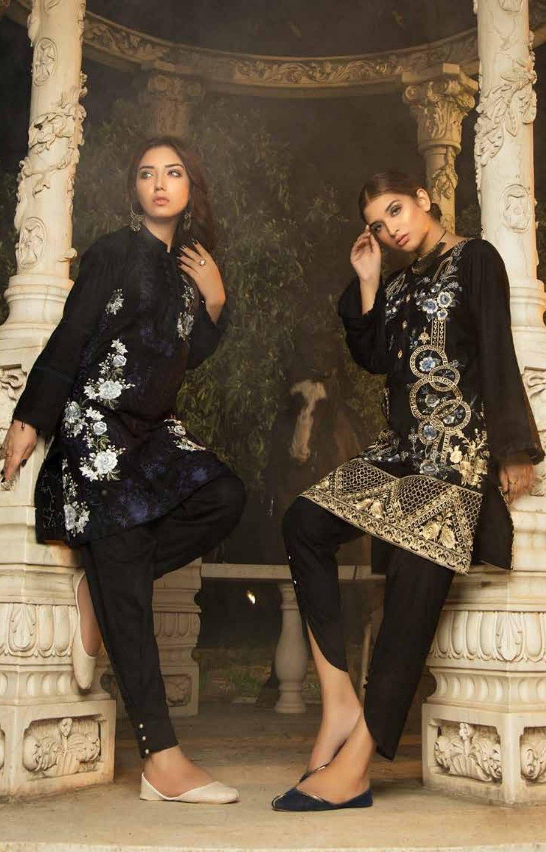img_adans_libas_muzayyan_black_jacquard_kurti_collection_awwal_boutique
