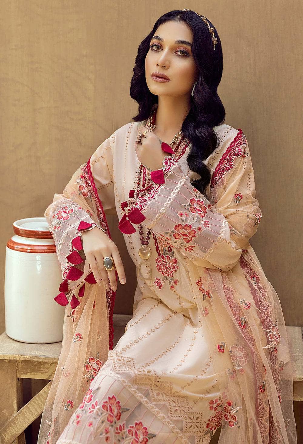 Adans Libas Zaire Lawn Pakistani Suits Restocked/Adans Libas Zaire Schiffli/Mischska