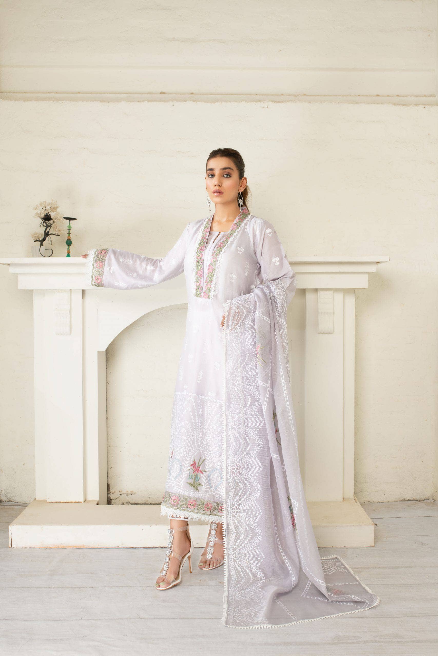 Ajr Couture Alif by Ajr Couture Alif by Ajr Couture/Premium Pret Vol 2/Periwinkle