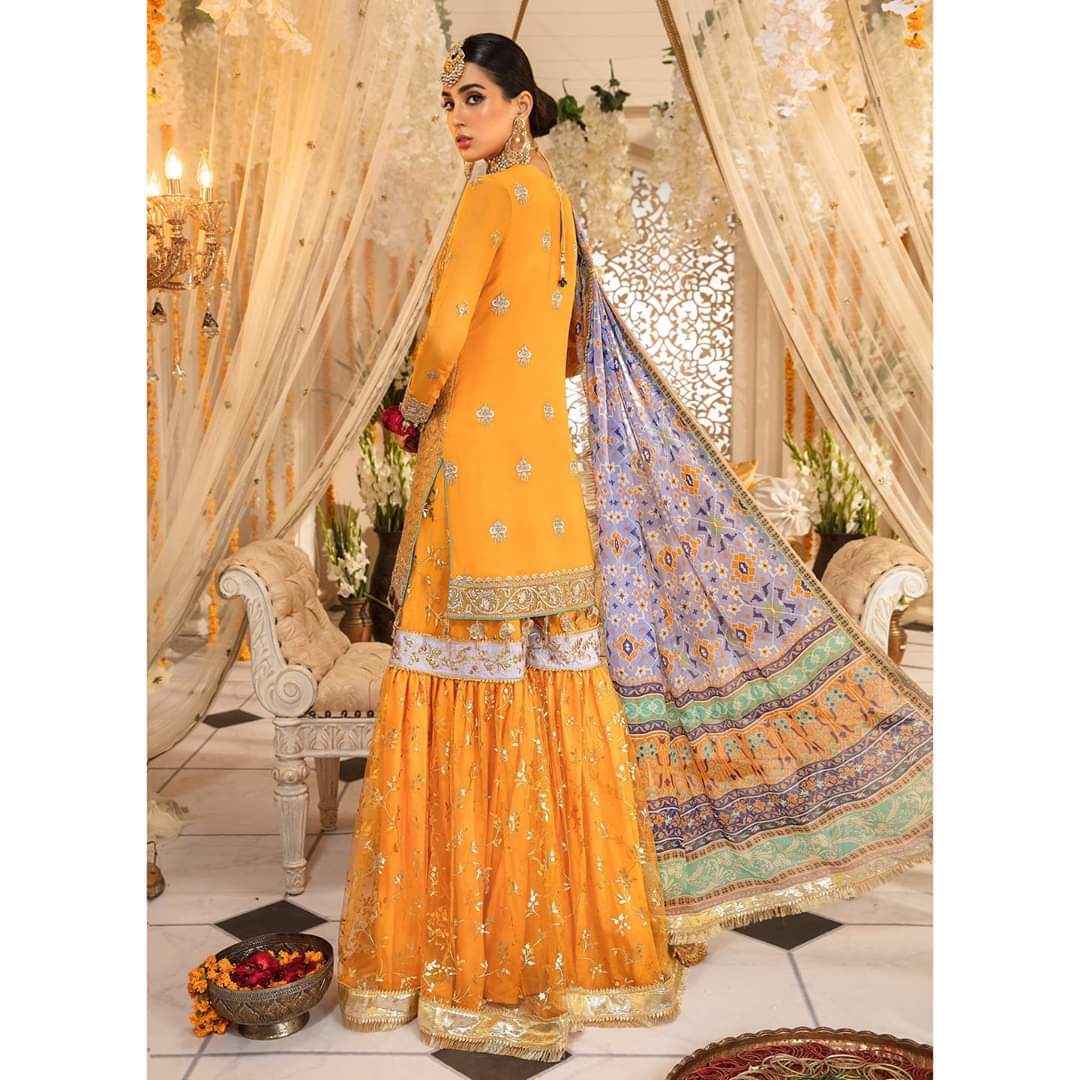 Restocked/Anaya Kamiar Rokni Mehndi Collection/Amber