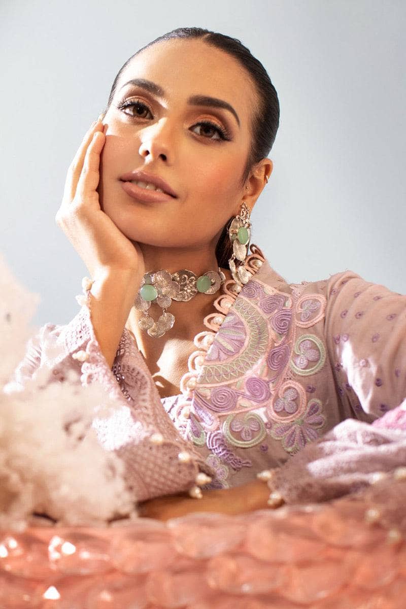 Ansab Jahangir Lawn 22/Ochre/D 08