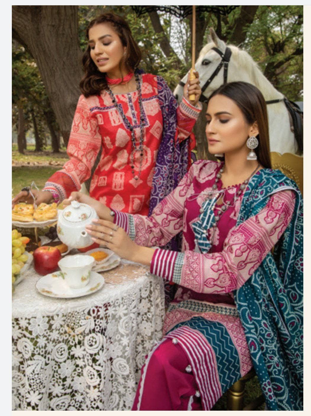 Anum Lawn Pakistani Suit Anum Lawn by Al Zohaib Textiles/Daily Wear