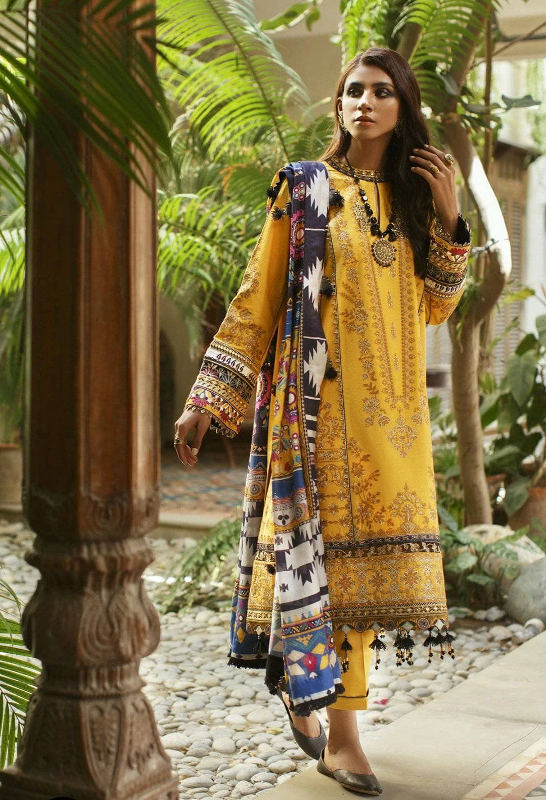 Baroque Winter Pakistani Suits Restocked/Baroque Khaddar 21/Sundance/06