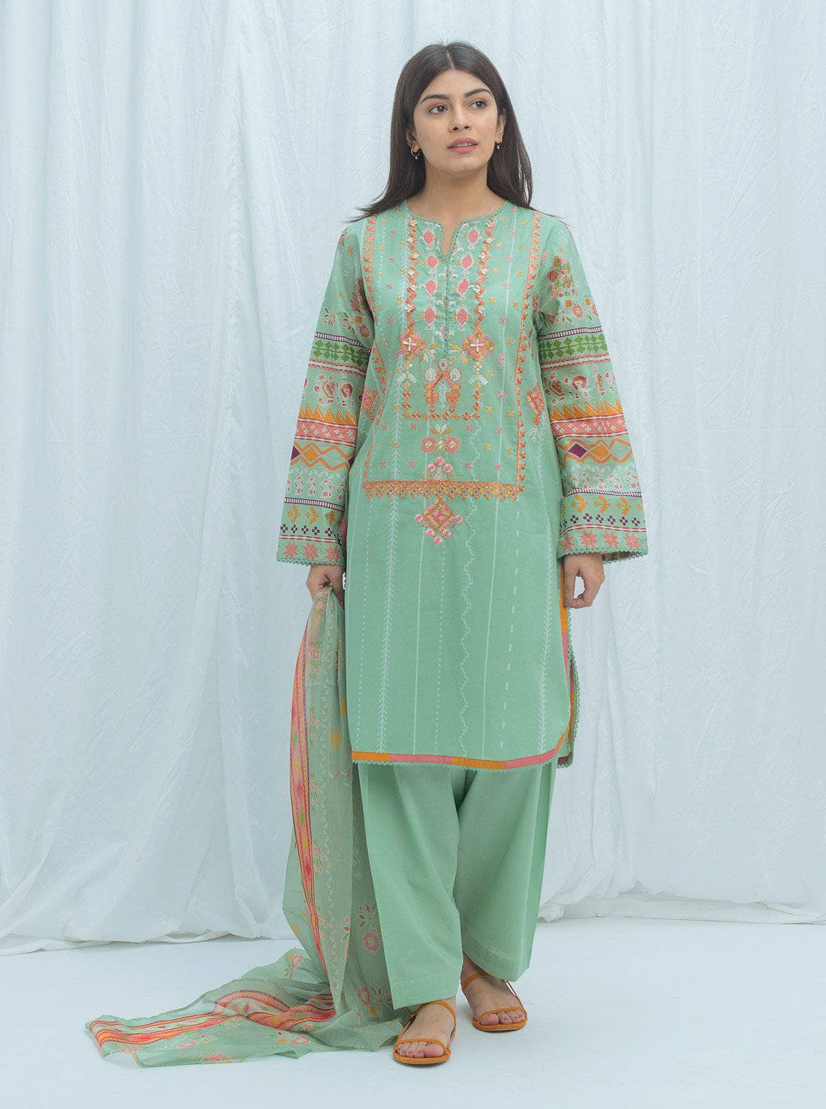 Restocked/Beechtree Lawn 2021/Mystic Mist-Embroidered-2P