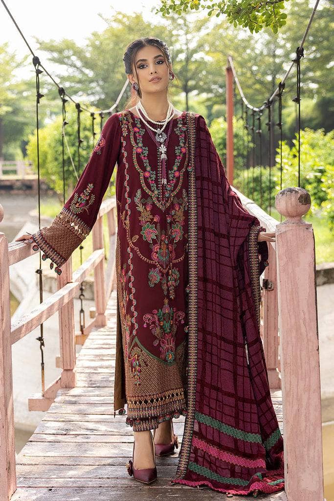 img_charizma_leather_peach_velvet_shawl_awwal_boutique