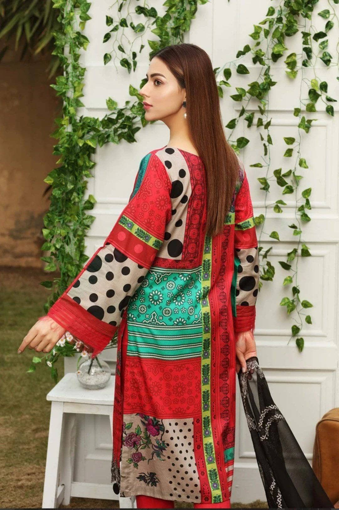 Charizma Aniiq Lawn/Red-Bud ANS-11