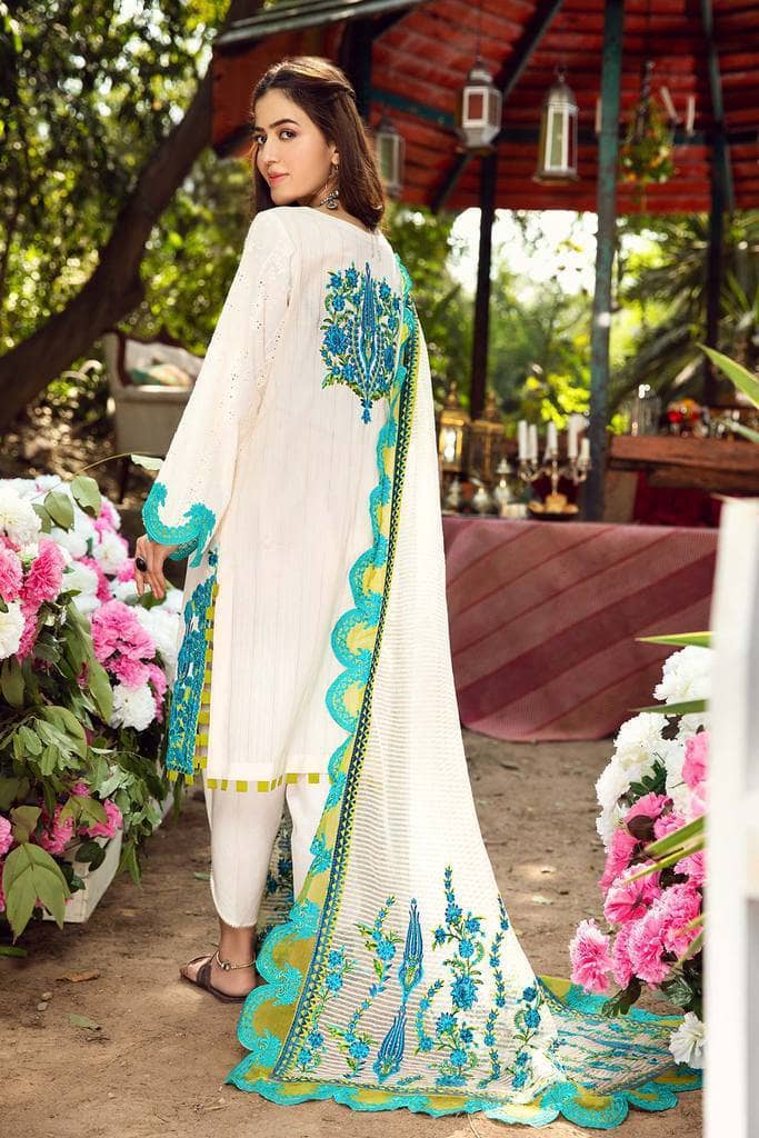 Charizma Lawn Pakistani Suits Charizma Baad E Naseem/Mint Splash EBL-06