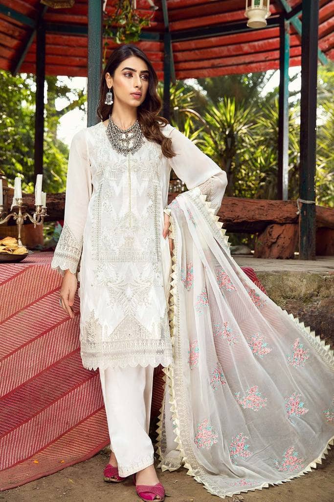 charizma Lawn Pakistani Suits Restocked/Charizma Baad E Naseem/Bounty Buzz EBL-07