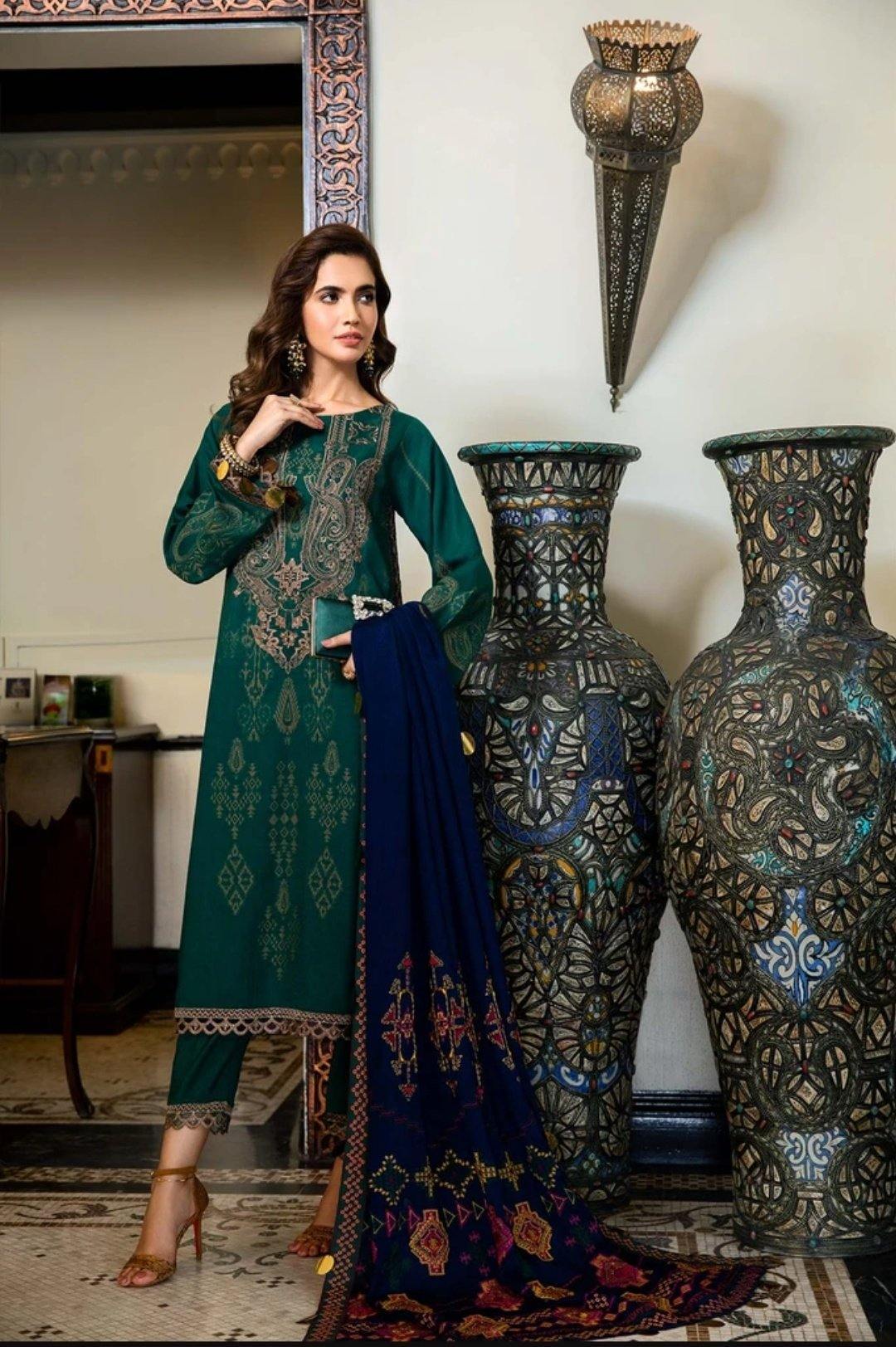 Charizma Signature - An Evening Affair/Leather Jacquard/Sheer Batiste CLJW 02 - AWWALBOUTIQUE