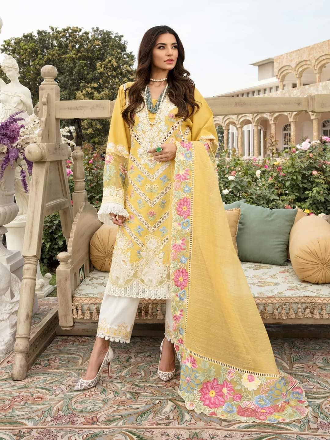 Restocked/Crimson Lawn by Saira Shakira