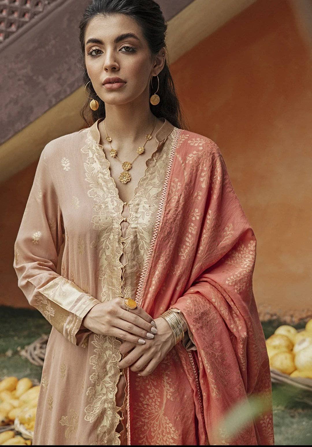 Cross Stitch Lawn Pakistani Suits Cross Stitch Rimjhim Eid Lawn/AAB-E ZAR B