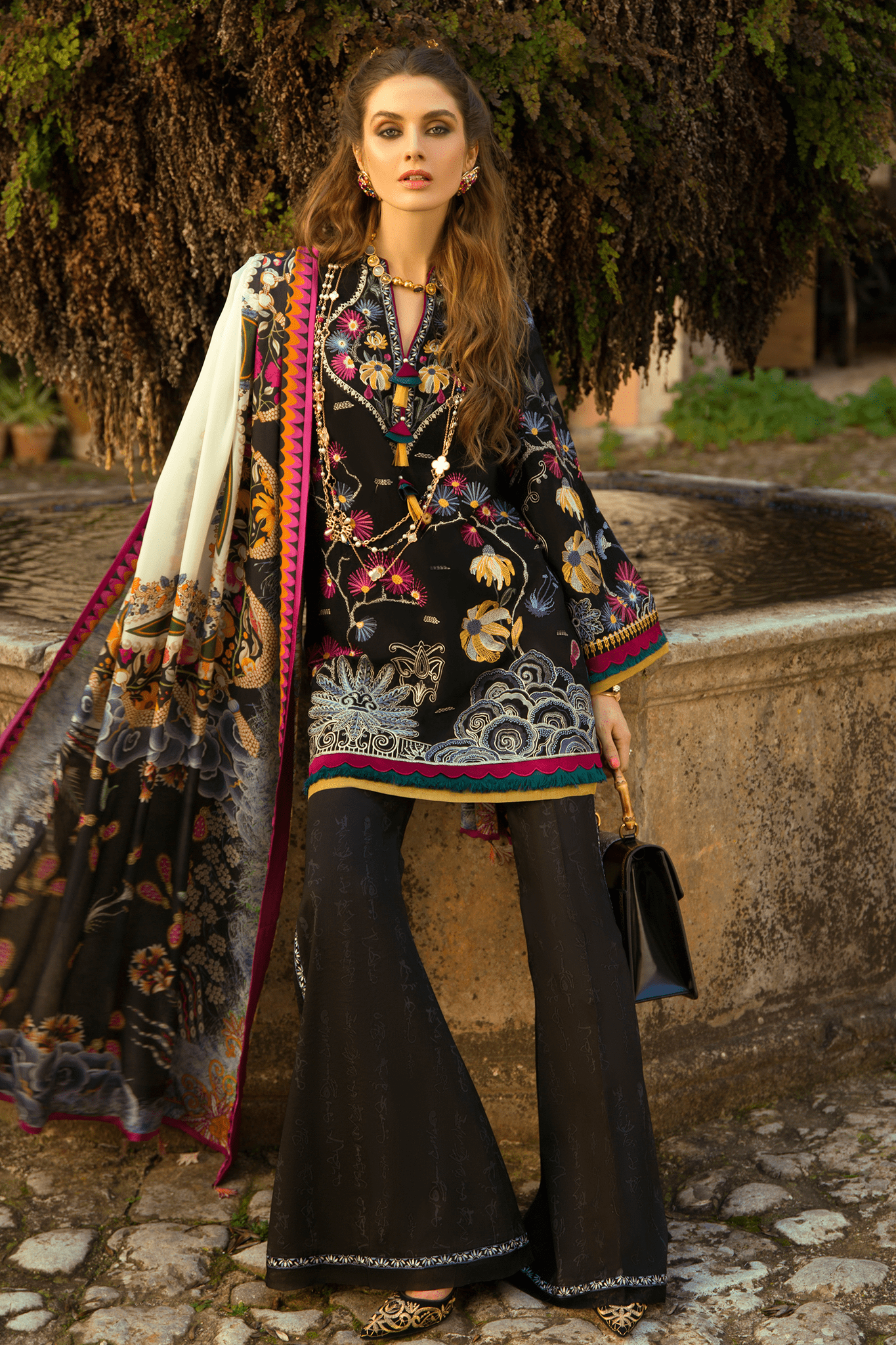 Élan Luxury Lawn Collection EL-10 A (FANTASÍA)