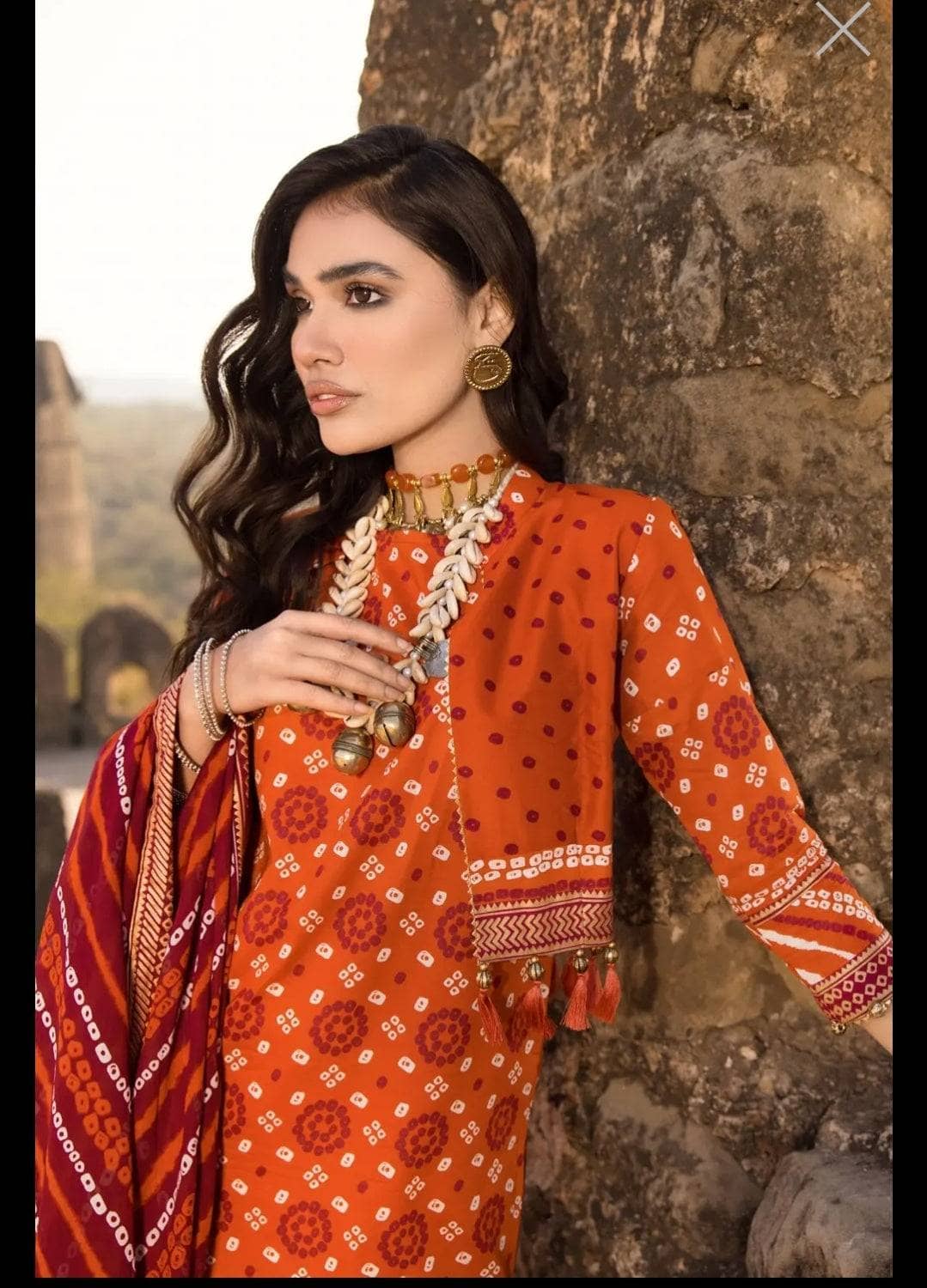 Gul Ahmed Chunari Lawn 22