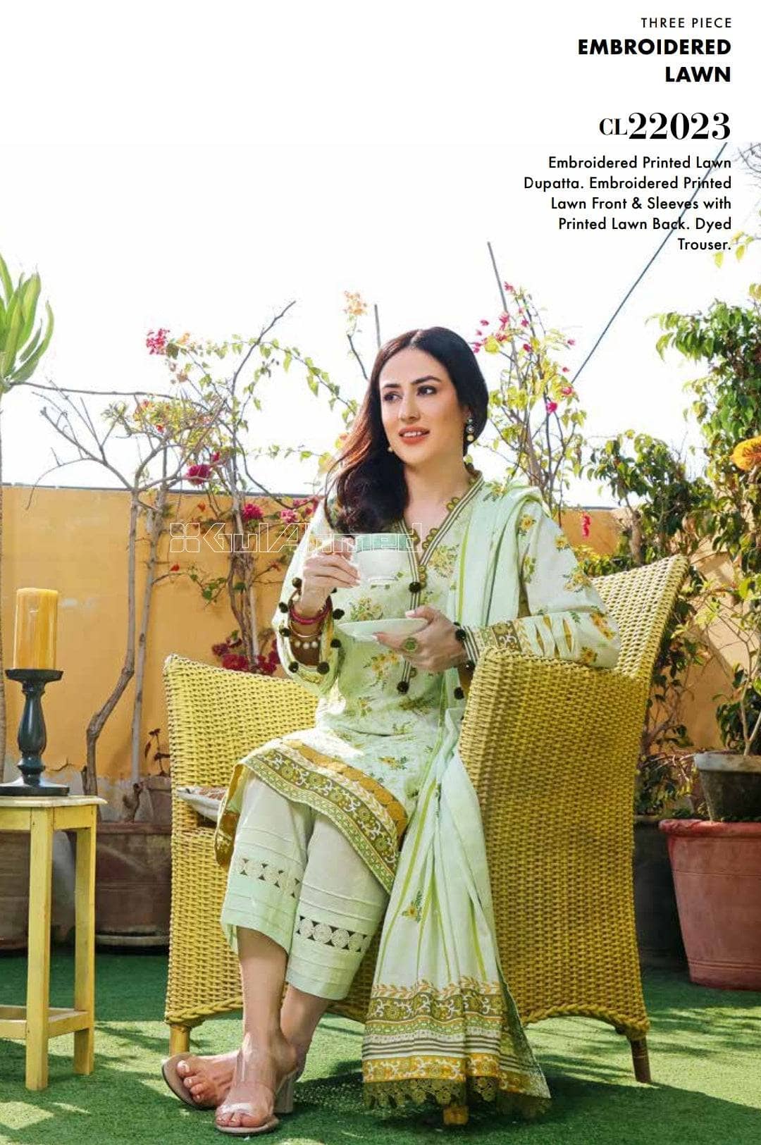 Gul Ahmed Mother's Collection/CL 22023