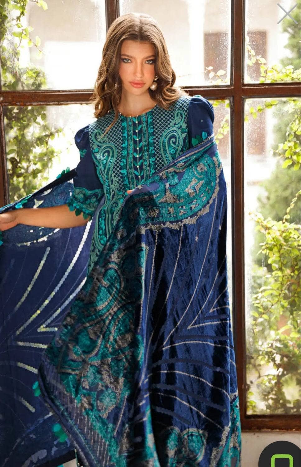 Gul Ahmed Gul Ahmed Winter 2022/WV 22005/Velvet Karandi