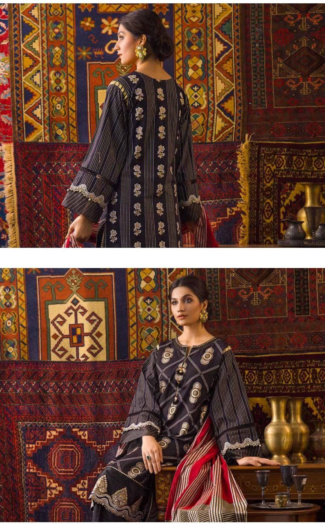 Gul Ahmed Winter Jacquard 21/MJ 12036