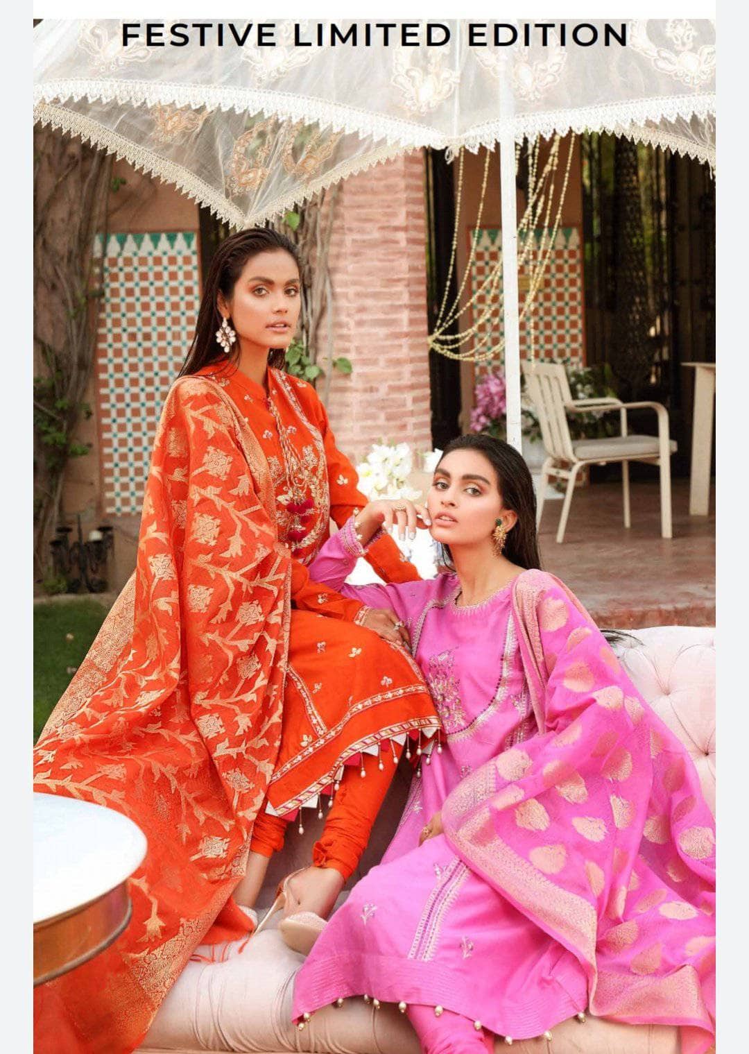 Gul Ahmed Limited Edition Festive Issue/FE12234