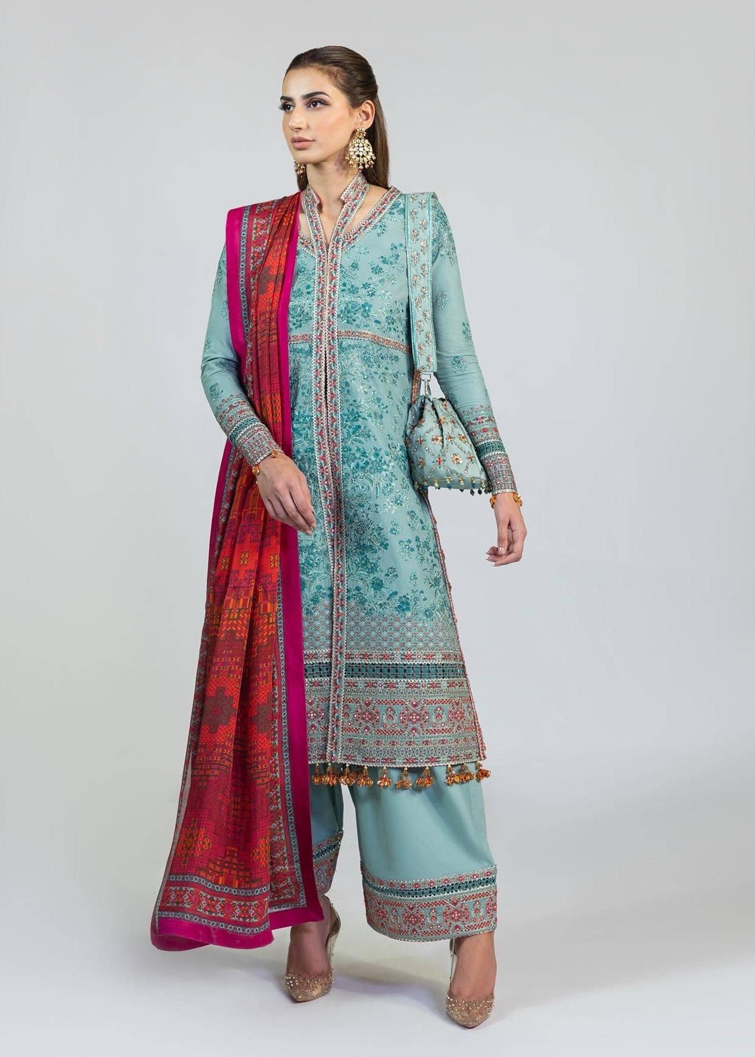 Restocked/Hussain Rehar Roshan Luxury Lawn/Sossan