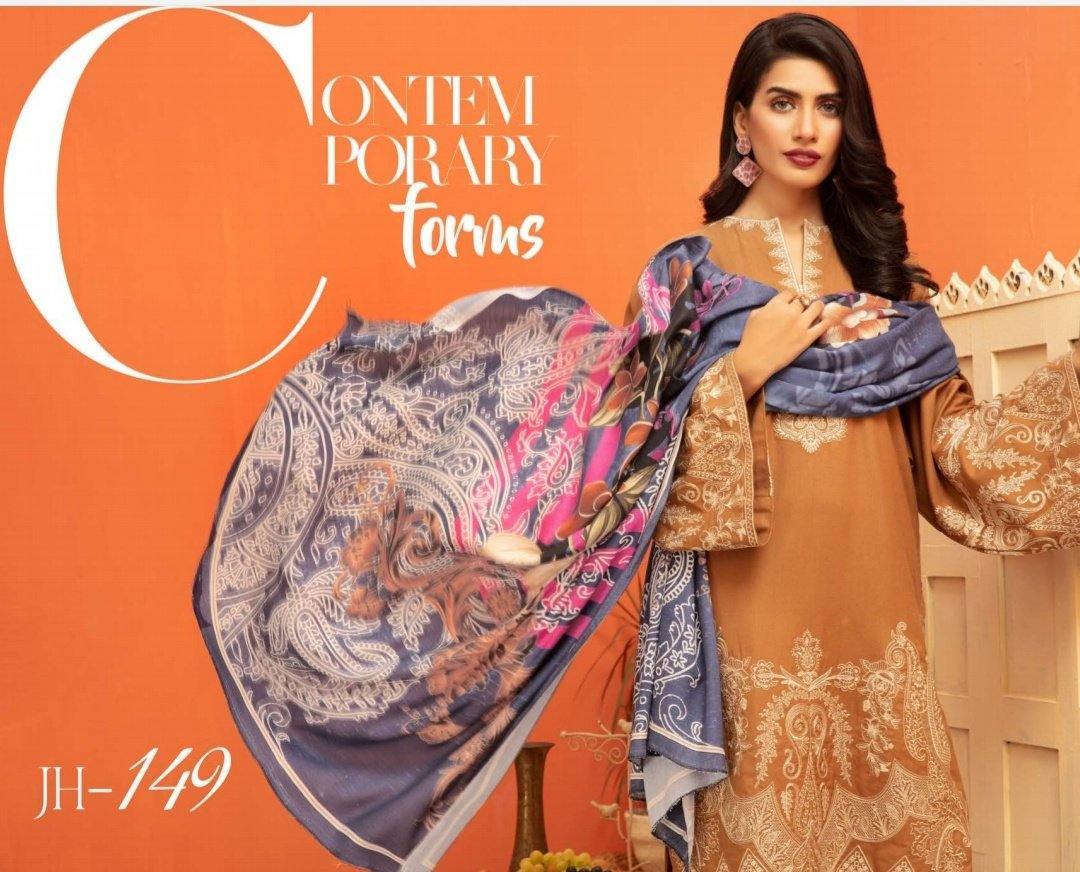 img_johra_zaib_leather_peach_woolen_shawl_collection_awwal_boutique