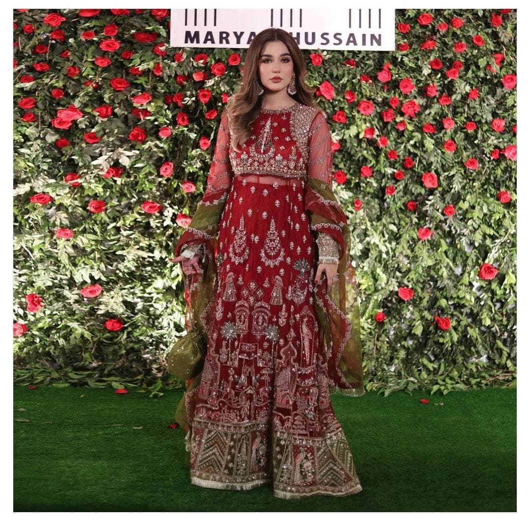 Spotted in Maryam Hussain Wedding Edition/Ayna