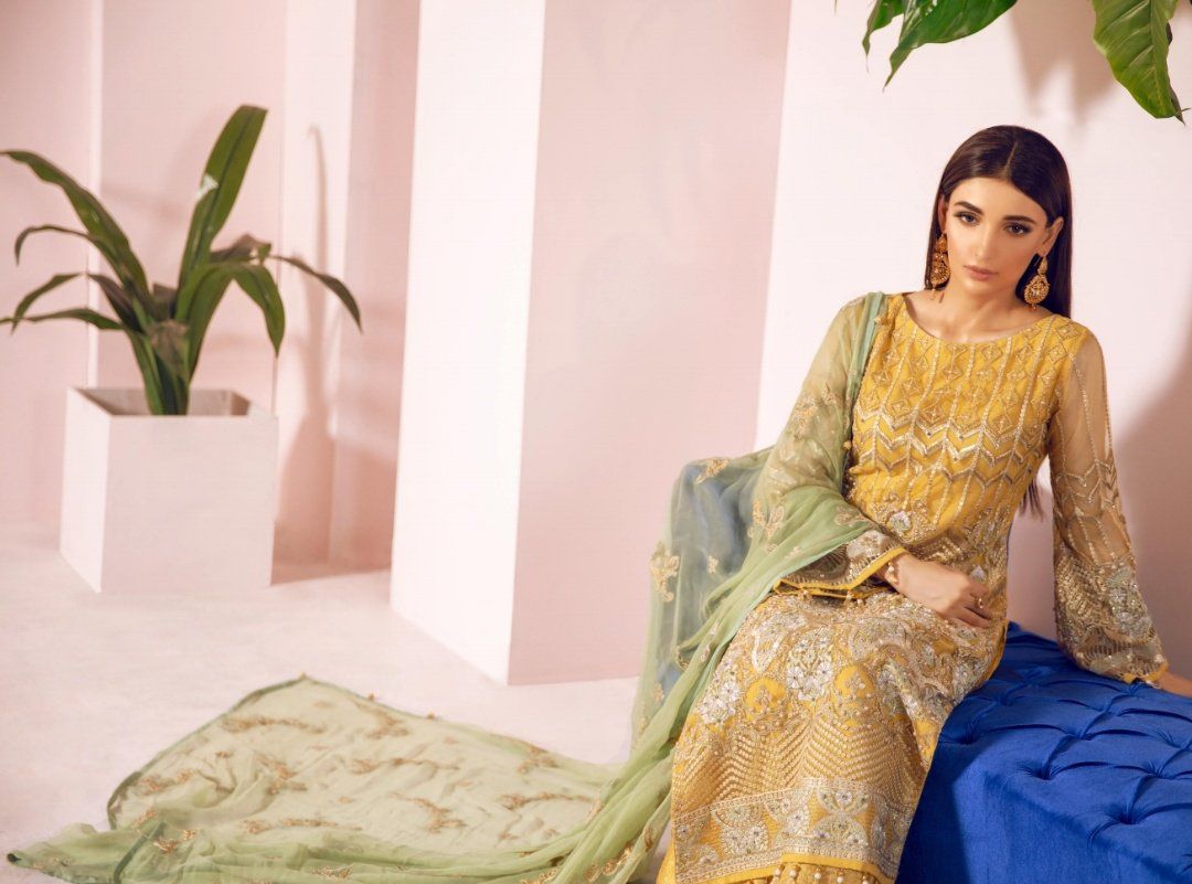 Freesia Luxury Chiffon Collection by Maryum N Maria/SE03