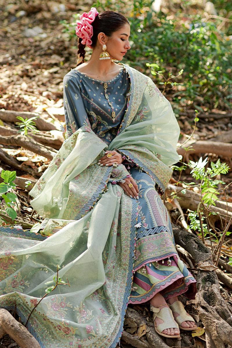 Mohsin Naveed Ranjha Chiffon Pakistani Suit Mohsin Naveed Ranjha/Nau Bahar/Khushboo