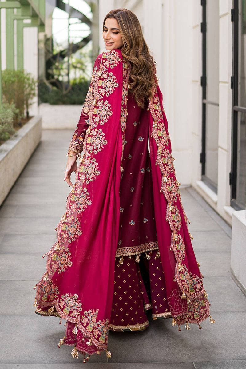 Mohsin Naveed Ranjha Chiffon Pakistani Suit Mohsin Naveed Ranjha/Nau Bahar/Zafran