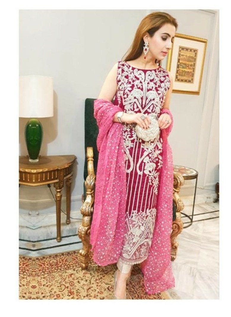 Spotted in Mushq Winter Sky Velvet Edition/Fuchsia Rose(MV20-5)