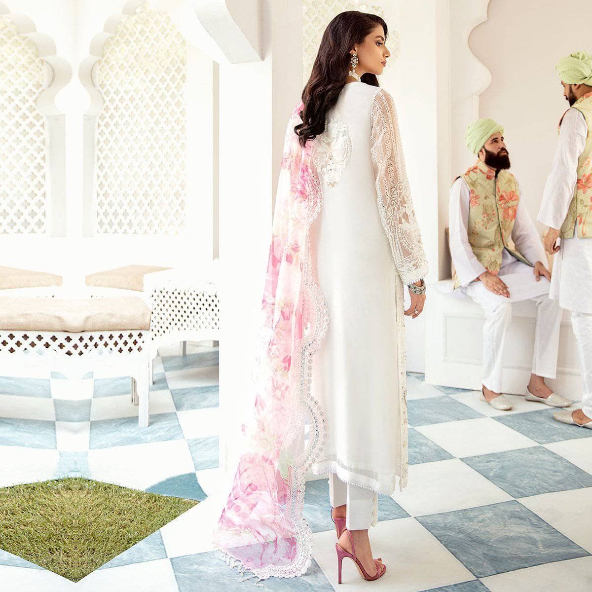 Nureh Mor Bagh Luxe Chiffon/NL-10