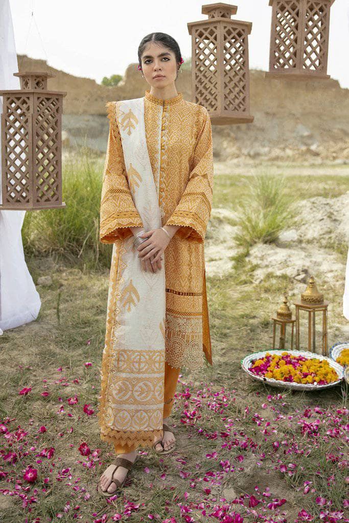 Qalamkar Q Line Lawn Pakistani Suits Qalamkar Q Line Lawn 2021/EE 11