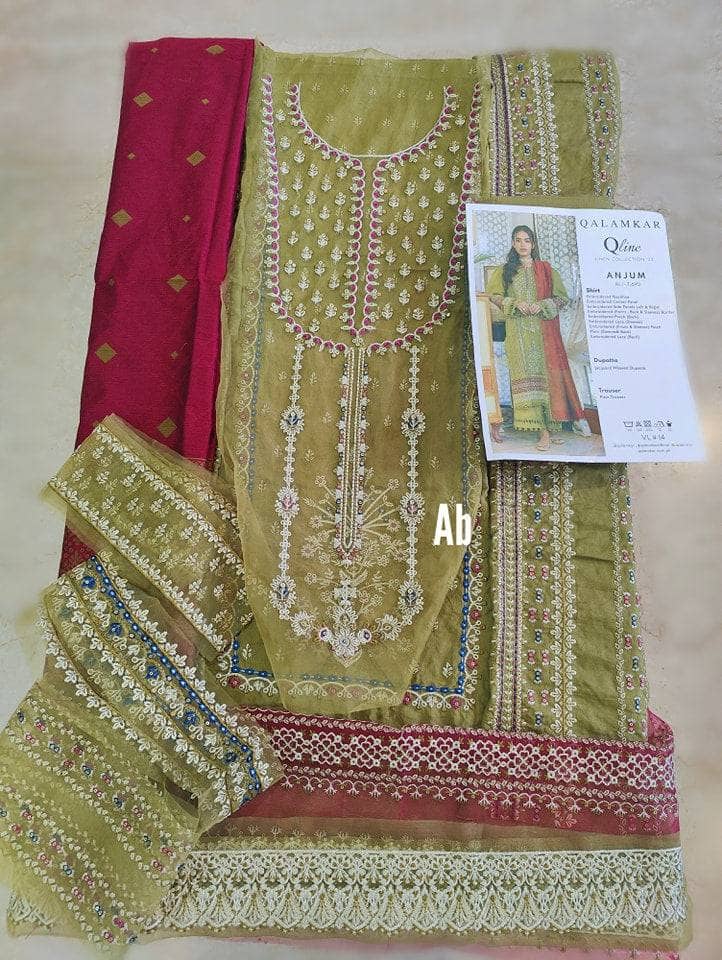 Qalmakar open pics Open Pic/Qalamkar Q Line/Fall/VL-14 ANJUM